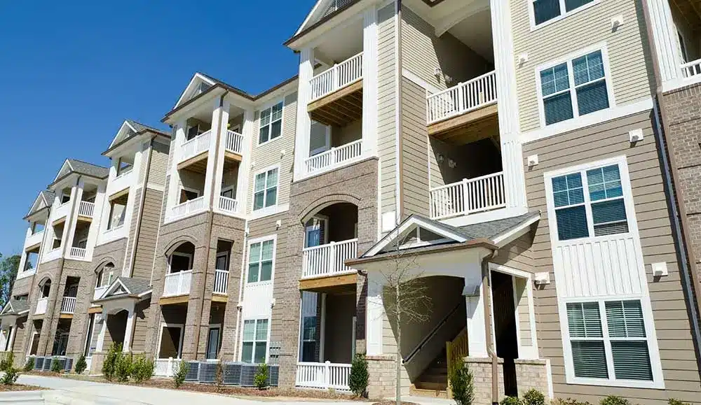 Beautiful multifamily building.
