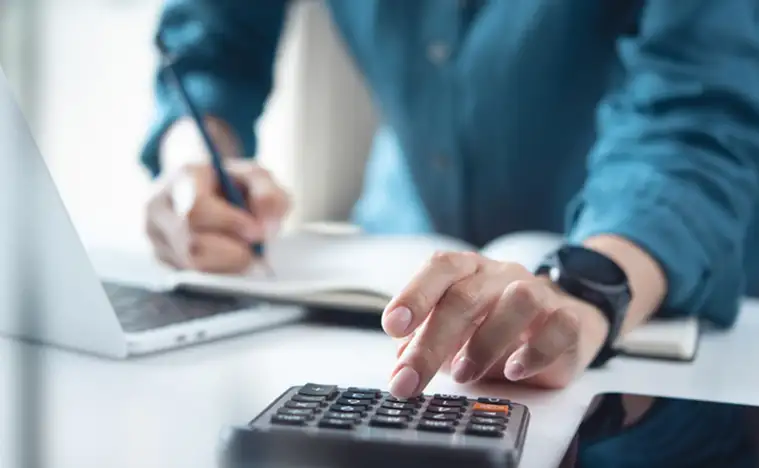 Doing finance, budgeting and tax calculation.
